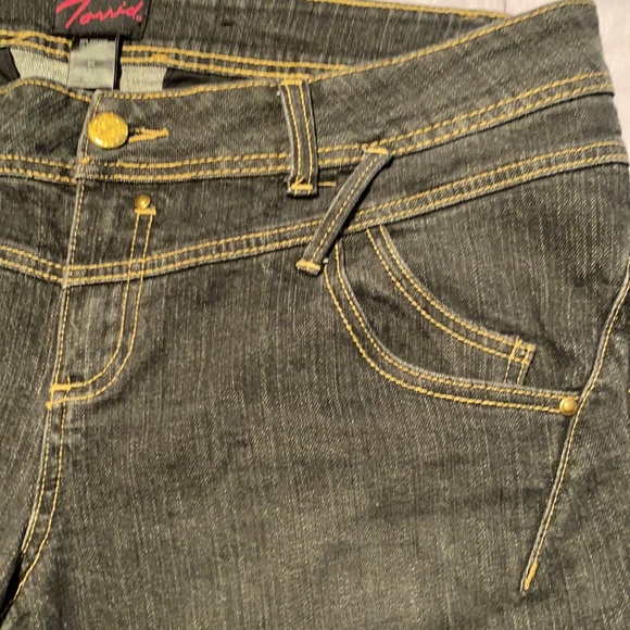 Torrid Black Denim Jeggings - Picture 6 of 8